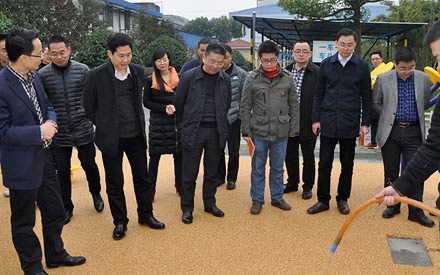 中共遂寧市委組織部副部長(zhǎng)黃仕順等一行來公司考察